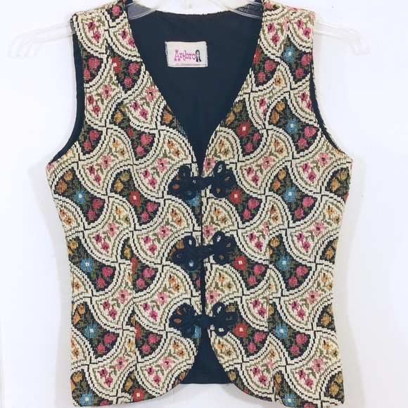 Artbro Jr Sportswear | Vintage 1960’s Boho Vest - Picture 1 of 5